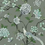 York Wallcoverings Fanciful Grey Wallpaper - SKU GR5933