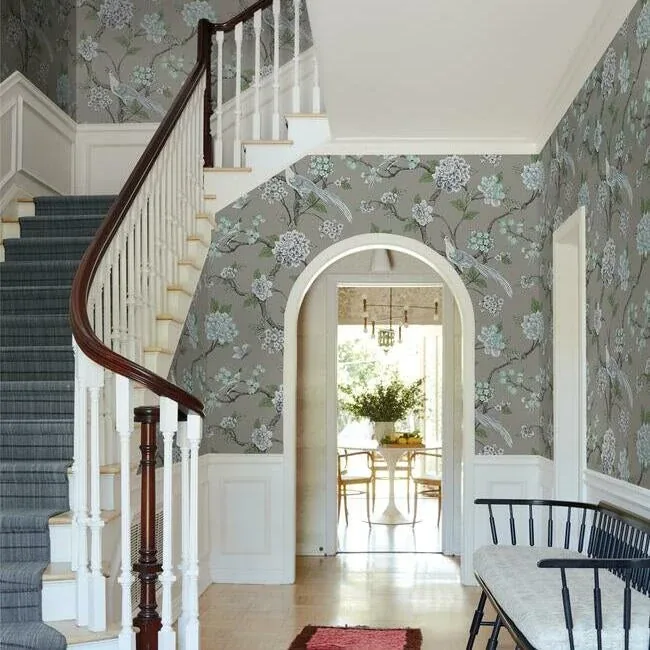 York Wallcoverings Fanciful Grey Wallpaper - SKU GR5933