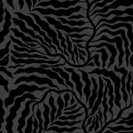 York Wallcoverings Fern Fronds Black Wallpaper - SKU AG2062