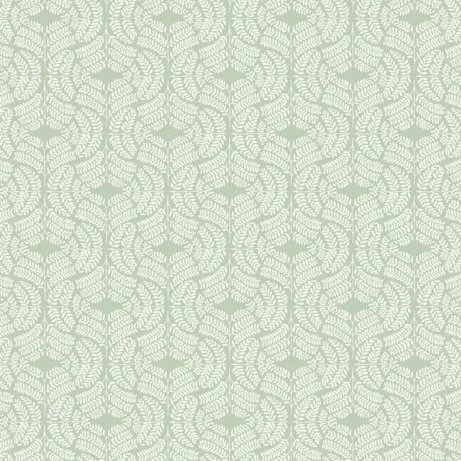TL1943 | Fern Tile Green Wallpaper