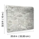 York Wallcoverings Field Stone Taupe Wallpaper | Wallpaper Twins York Wallcoverings Field Stone Taupe Wallpaper - SKU MN1801