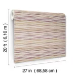 York Wallcoverings Fireworks Mauve Peel & Stick Wallpaper - SKU PSW1648RL