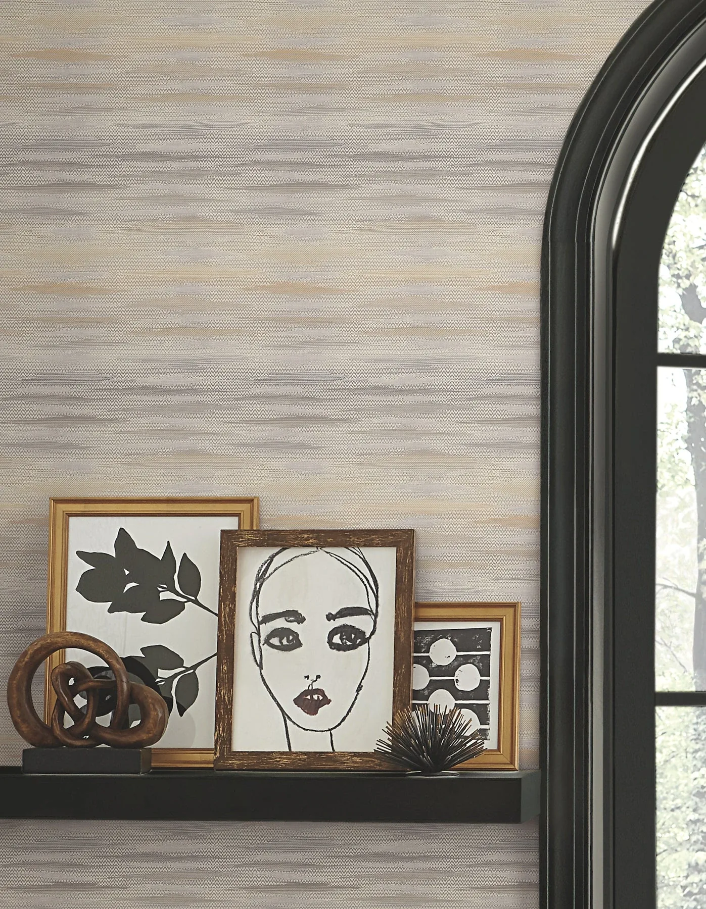 York Wallcoverings Fireworks Natural Peel & Stick Wallpaper - SKU PSW1646RL