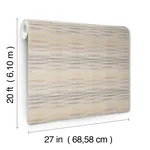 York Wallcoverings Fireworks Natural Peel & Stick Wallpaper - SKU PSW1646RL