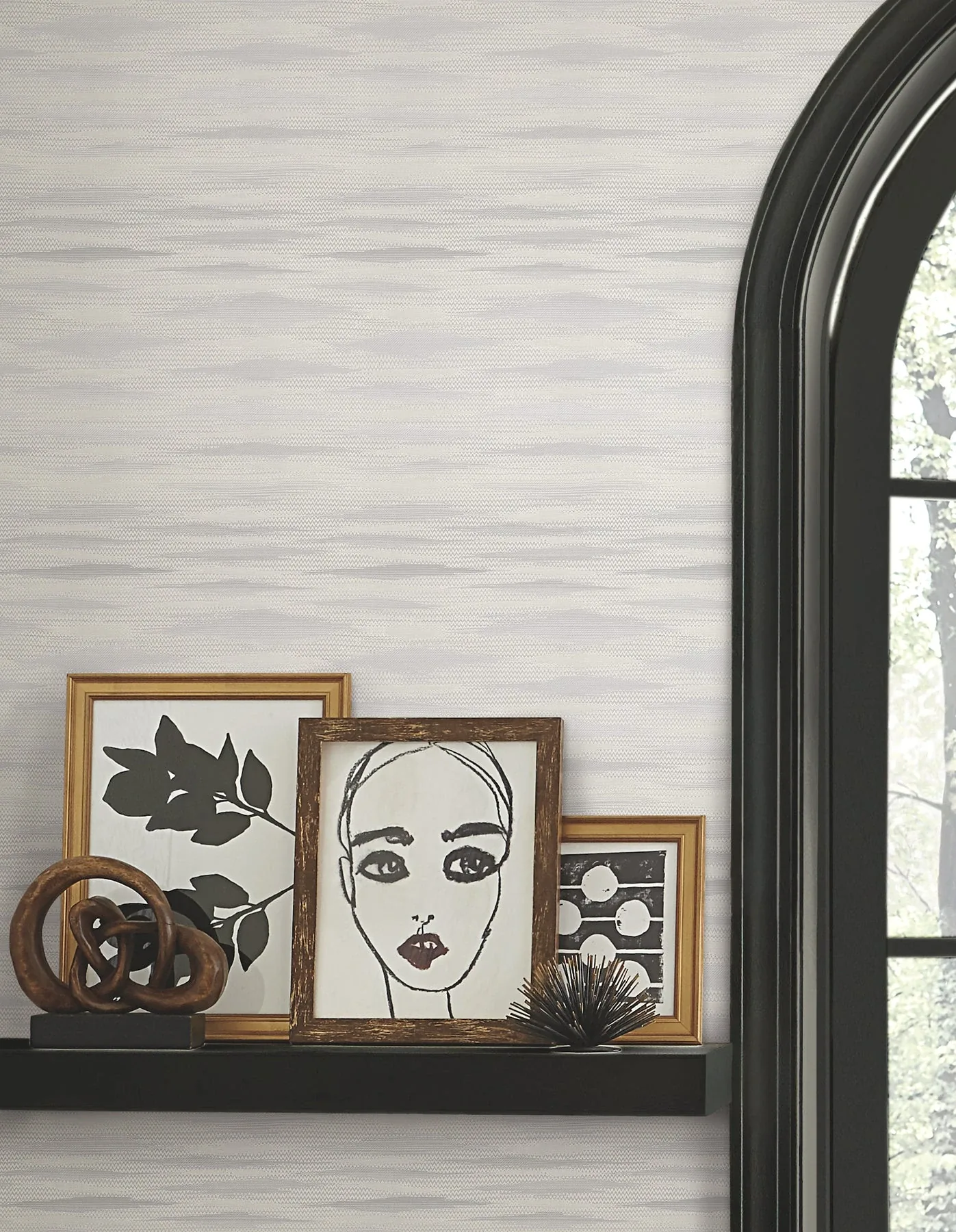York Wallcoverings Fireworks Warm Grey Peel & Stick Wallpaper - SKU PSW1647RL