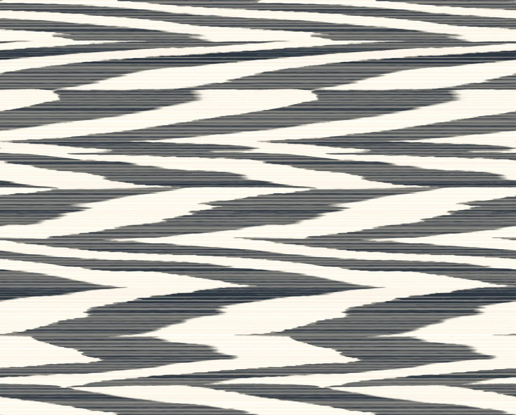 York Wallcoverings Flamed Zig Zag Black Peel & Stick Wallpaper - SKU PSW1645RL