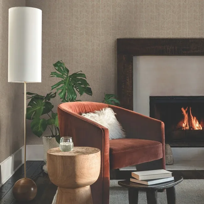 York Wallcoverings Flatiron Geometric Brick Wallpaper - SKU OI0646