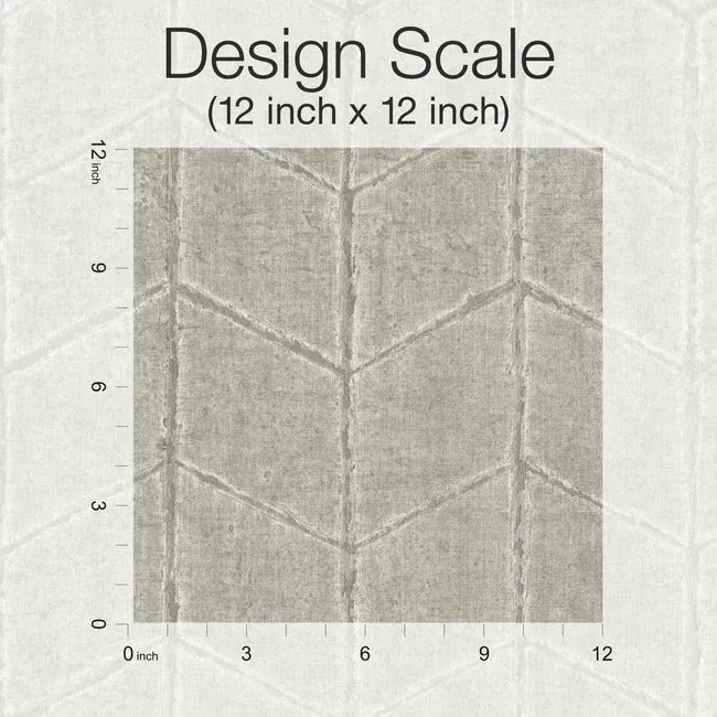 York Wallcoverings Flatiron Geometric Cement Wallpaper - SKU OI0645