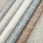 York Wallcoverings Flatiron Geometric Grey Sky Wallpaper - SKU OI0641