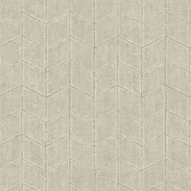 York Wallcoverings Flatiron Geometric Taupe Wallpaper - SKU OI0643