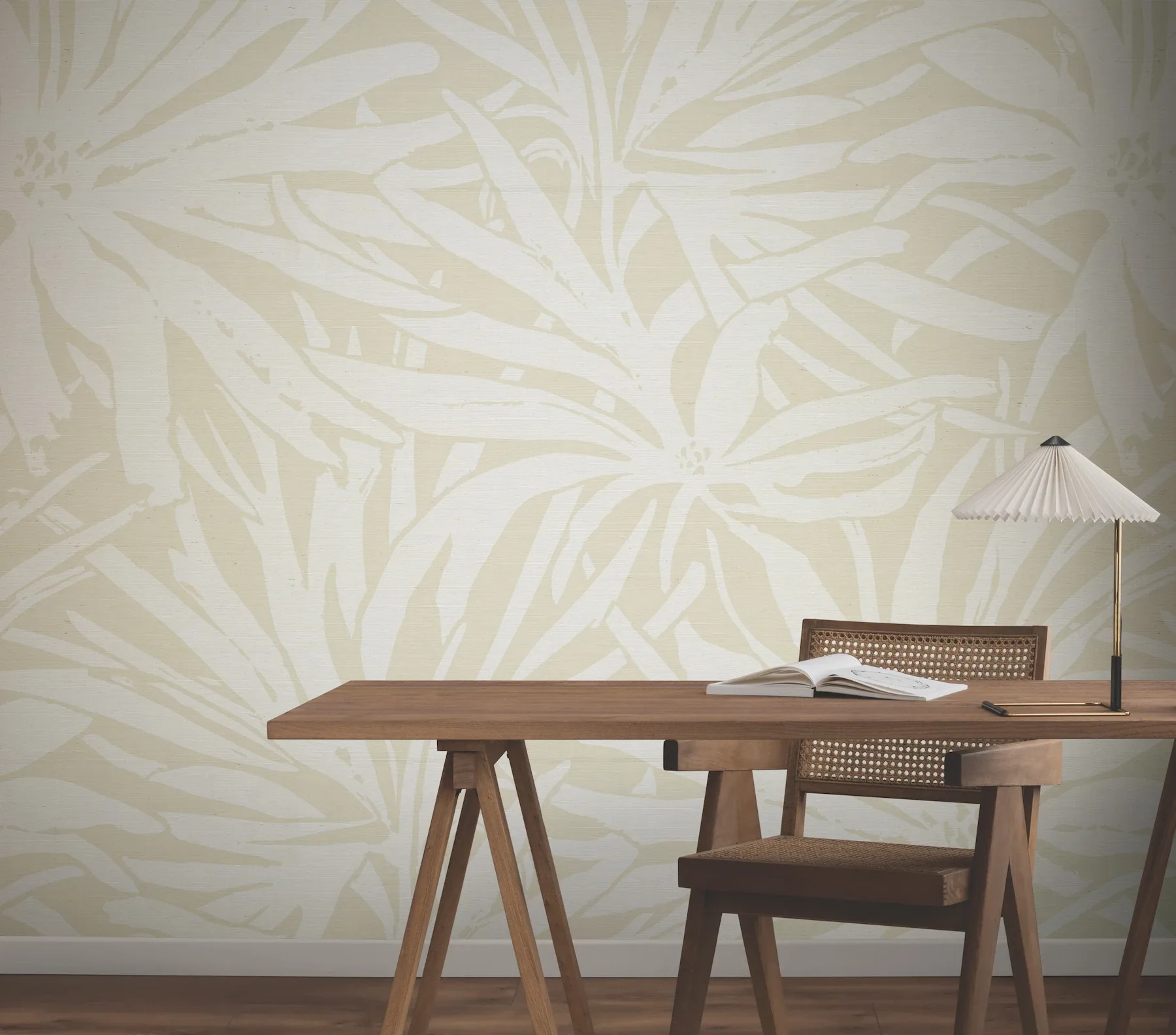 York Wallcoverings Floral Canopy Beige Mural - SKU GN2577M