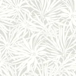 York Wallcoverings Floral Canopy Grey Wallpaper - SKU GN2572