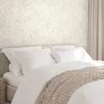 York Wallcoverings Floral Canopy Linen Wallpaper - SKU GN2571