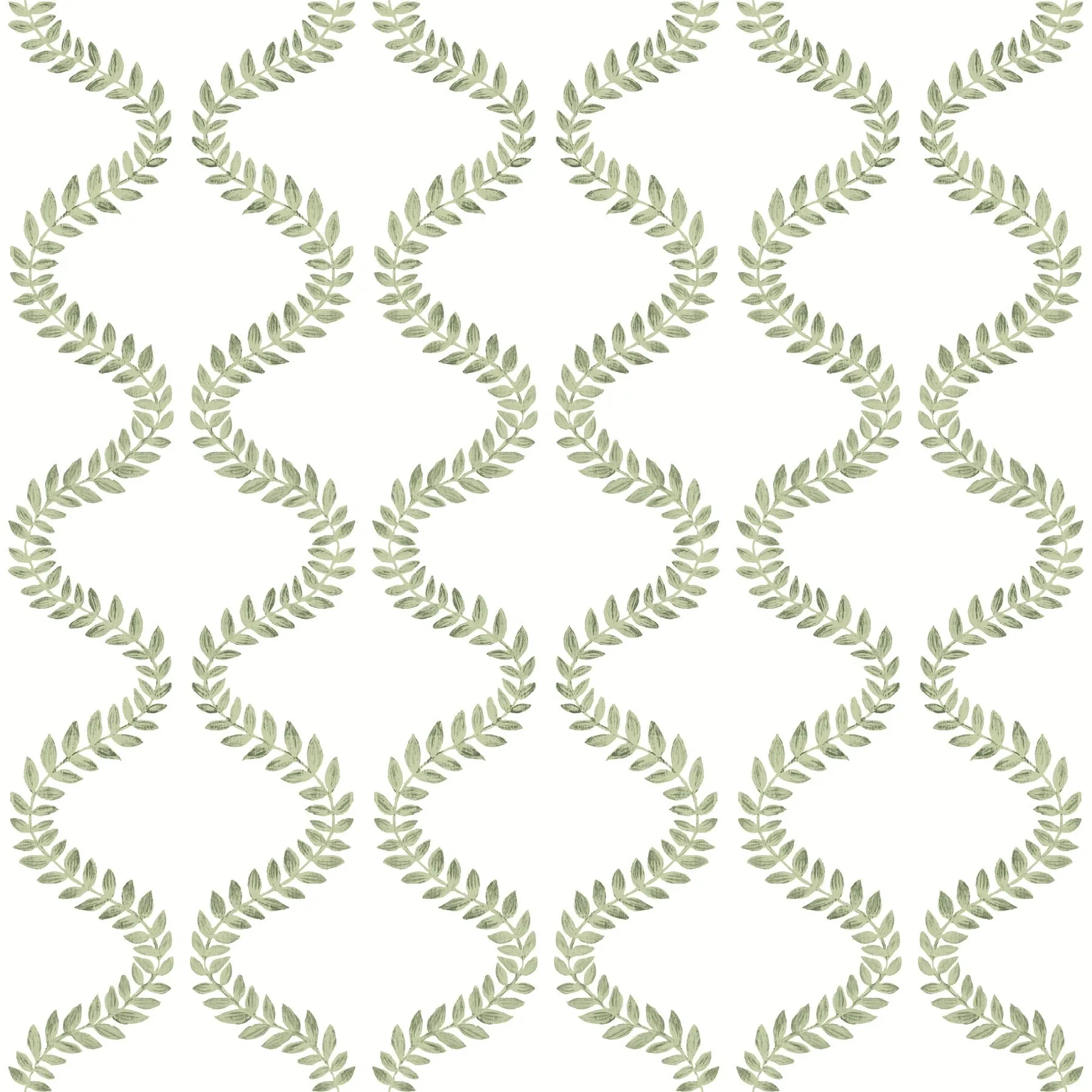 PSW1574RL | Florentine Green Vine Trellis Peel & Stick Wallpaper