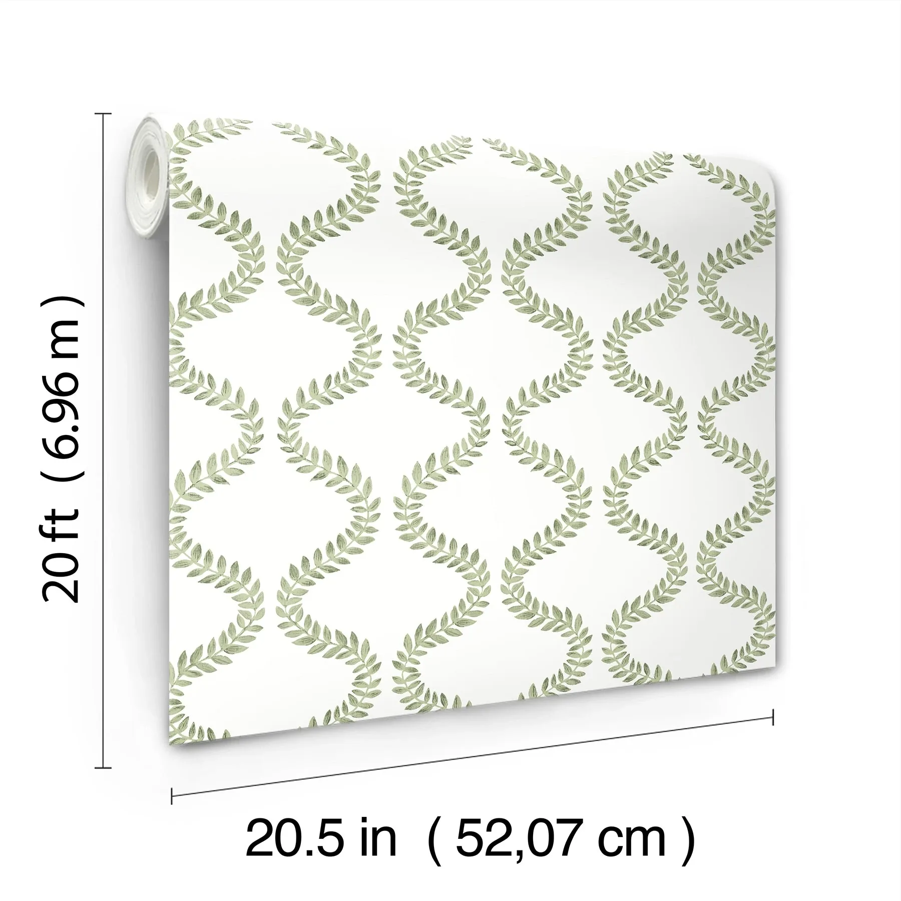 York Wallcoverings Florentine Green Vine Trellis Peel & Stick Wallpaper | Wallpaper Twins York Wallcoverings Florentine Green Vine Trellis Peel & Stick Wallpaper - SKU PSW1574RL