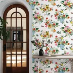 York Wallcoverings Flower Studies Bright Wallpaper - SKU RF7402