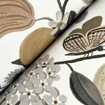 York Wallcoverings Flower Studies Linen Wallpaper - SKU RF7403