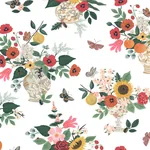 York Wallcoverings Flower Studies Rose Wallpaper - SKU RF7404