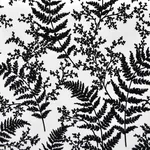 York Wallcoverings Forest Fern Flock Black Wallpaper | Wallpaper Twins York Wallcoverings Forest Fern Flock Black Wallpaper - SKU ME1583