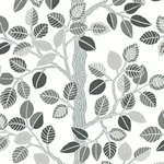 York Wallcoverings Forest Leaves Neutral Peel & Stick Wallpaper - SKU PSW1210RL