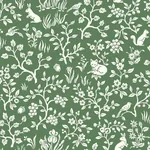York Wallcoverings Fox & Hare Forest Green Wallpaper - SKU ME1573
