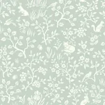 York Wallcoverings Fox & Hare Green Wallpaper - SKU MK1111