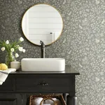 York Wallcoverings Fox & Hare Grey Wallpaper - SKU ME1571