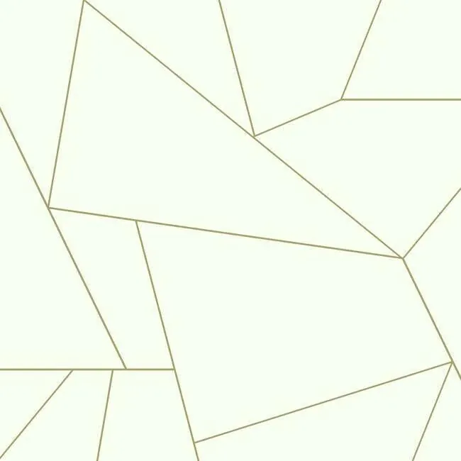 York Wallcoverings Fractured Prism Gold Metallic Peel & Stick Wallpaper - SKU PSW1064RL