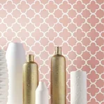 York Wallcoverings Framework Pink Wallpaper - SKU GM7515