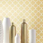 York Wallcoverings Framework Yellow Wallpaper - SKU GM7513