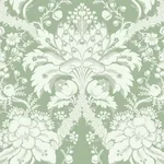 York Wallcoverings French Artichoke Dam Green Wallpaper - SKU DM4954