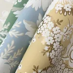 York Wallcoverings French Artichoke Dam Green Wallpaper - SKU DM4954