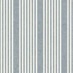 York Wallcoverings French Navy Linen Stripe Wallpaper - SKU MF4768