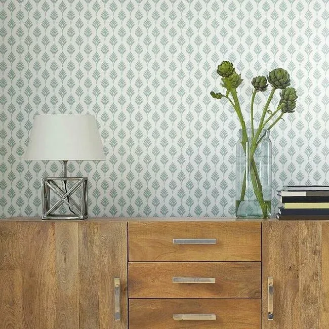 York Wallcoverings French Scallop Light Grey Wallpaper - SKU CV4460