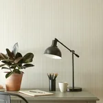 York Wallcoverings French Ticking Cream Wallpaper - SKU ME1563