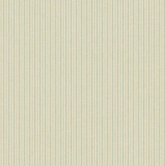 ME1560 | French Ticking Khaki & Light Blue Wallpaper