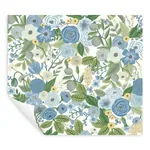 York Wallcoverings Garden Party Blue & Green Multi Peel & Stick Wallpaper - SKU PSW1484RL