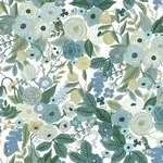 York Wallcoverings Garden Party Blue Peel & Stick Wallpaper - SKU PSW1201RL
