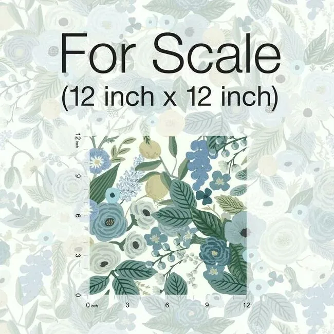 York Wallcoverings Garden Party Blue Wallpaper - SKU RI5120