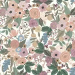 York Wallcoverings Garden Party Blush Multi Peel & Stick Wallpaper - SKU PSW1483RL