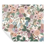 York Wallcoverings Garden Party Blush Multi Peel & Stick Wallpaper - SKU PSW1483RL
