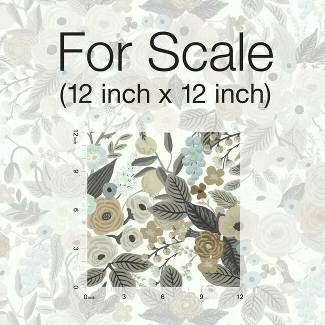 York Wallcoverings Garden Party Brown & Beige Wallpaper - SKU RI5121