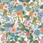 York Wallcoverings Garden Party Cobalt Multi Peel & Stick Wallpaper - SKU PSW1485RL