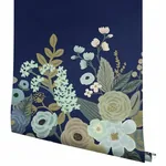 York Wallcoverings Garden Party Navy Wall Mural - SKU RI5191M