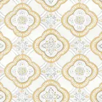 York Wallcoverings Garden Trellis Ochre Wallpaper | Wallpaper Twins York Wallcoverings Garden Trellis Ochre Wallpaper - SKU GO8215