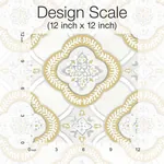 York Wallcoverings Garden Trellis Ochre Wallpaper | Wallpaper Twins York Wallcoverings Garden Trellis Ochre Wallpaper - SKU GO8215
