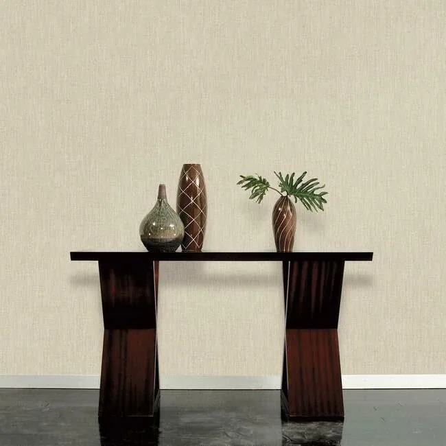 York Wallcoverings Garment Warm Grey Wallpaper - SKU 83631