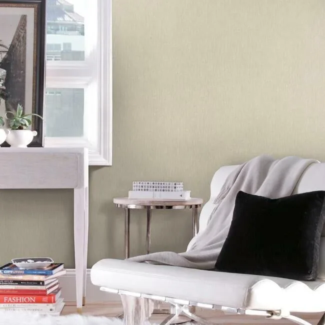 York Wallcoverings Garment Warm Grey Wallpaper - SKU 83631