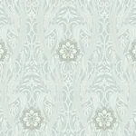 York Wallcoverings Gatsby Damask Blue Wallpaper - SKU DM4991