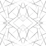 York Wallcoverings Geo Diamond Black Wallpaper - SKU UC3847